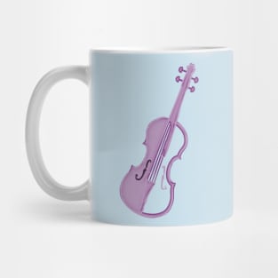 Lavender Violin Mug